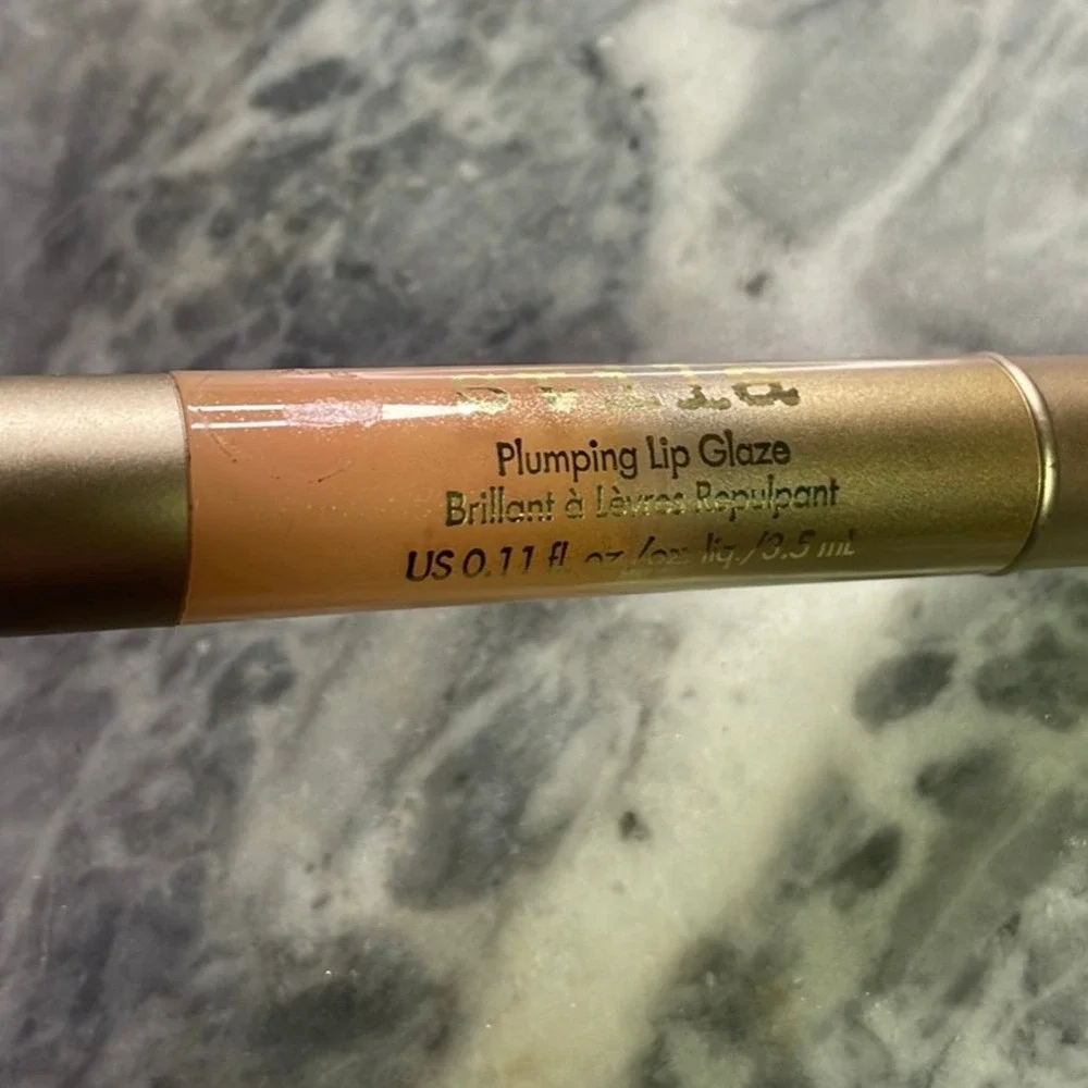 Stila Cosmetics Plumping Lip Glaze Gloss Shine Flora